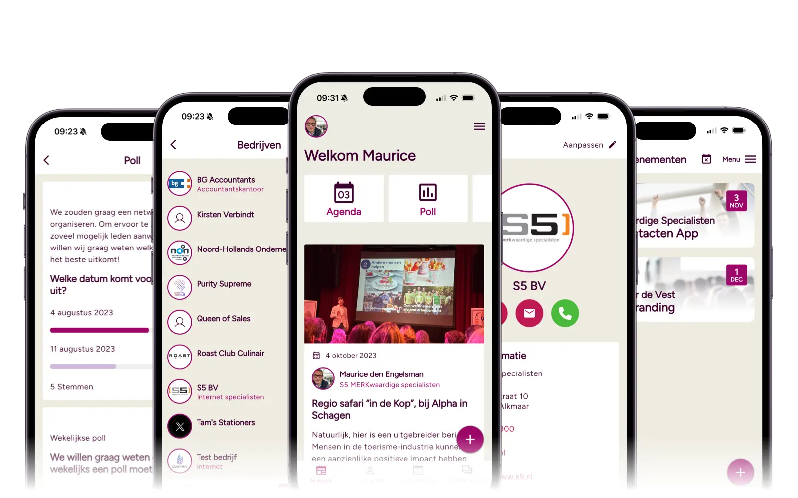 Extra modules | Contacten App